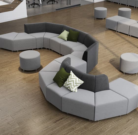 Tech campus common area