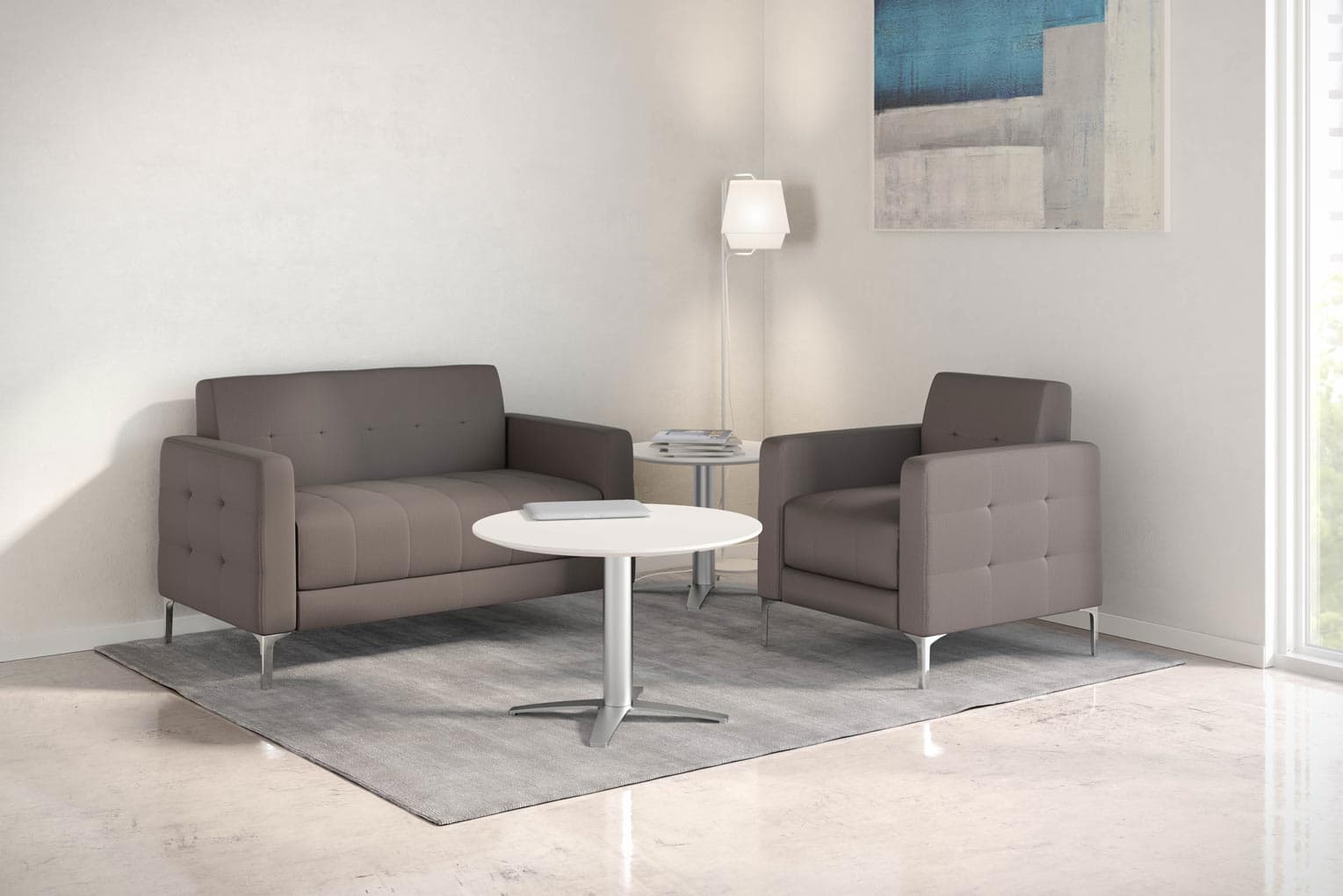 Reception area example